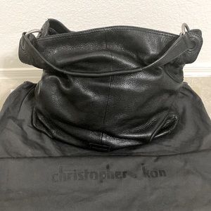 Christopher Kon Black Shoulder Bag